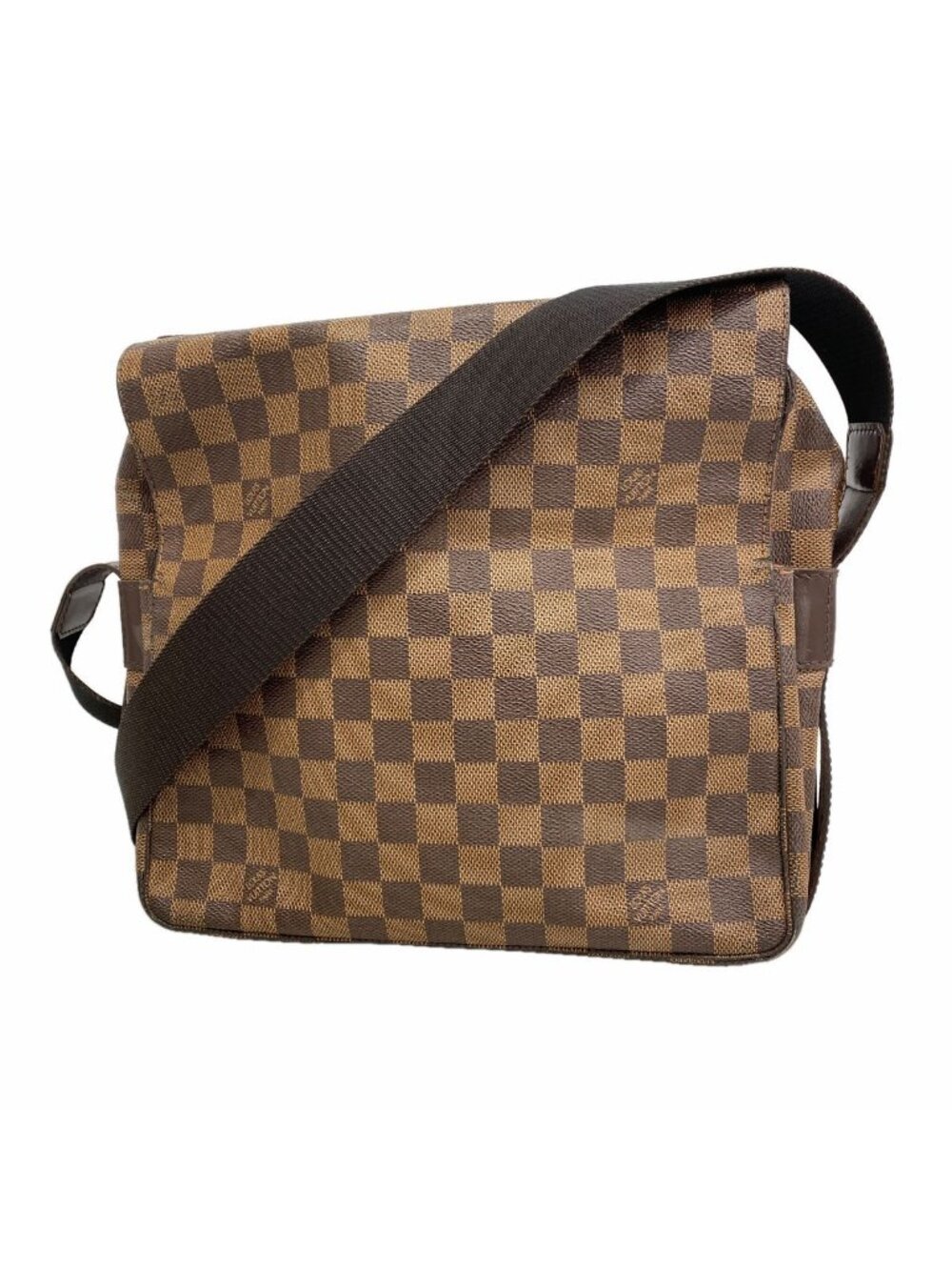 Louis Vuitton Shoulder Bag Damier Naviglio Ebene